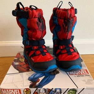Boy’s Spider-Man Made 2 Play Sneaker Boot (8W)